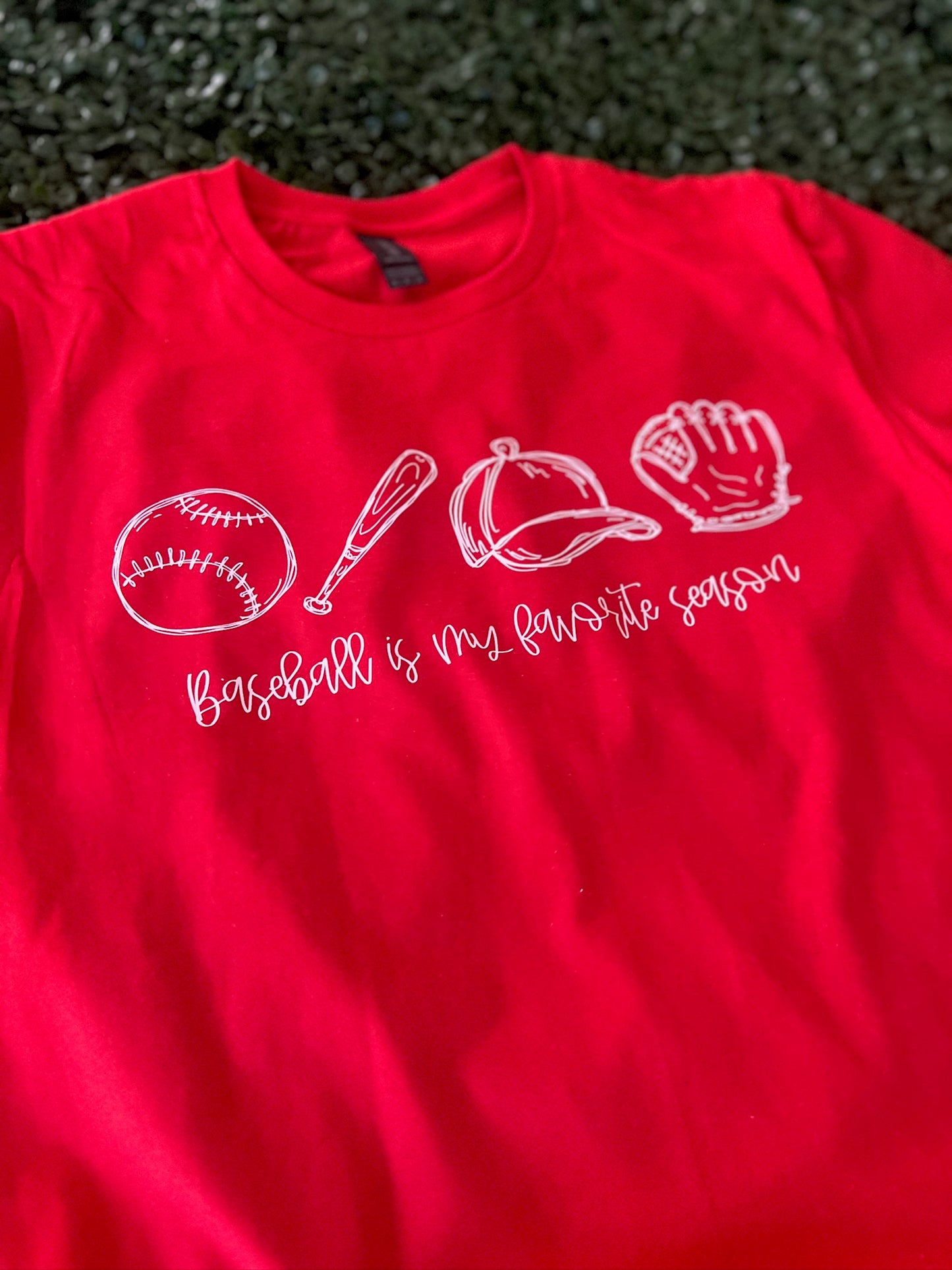 Baseball Is My Favorite Season on Gildan Softstyle