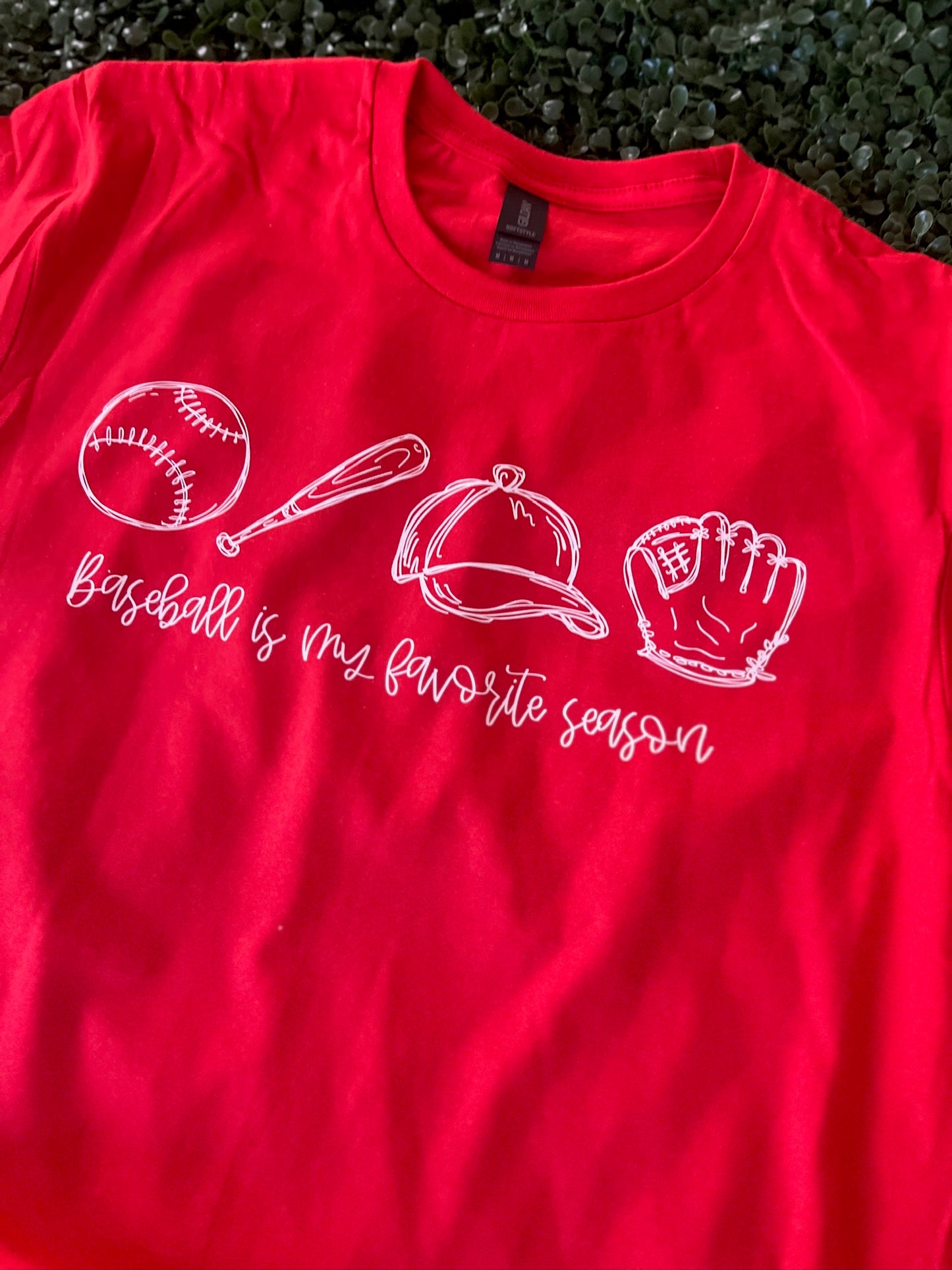 Baseball Is My Favorite Season on Gildan Softstyle