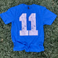 Custom Varsity Number Gildan Softstyle Tee