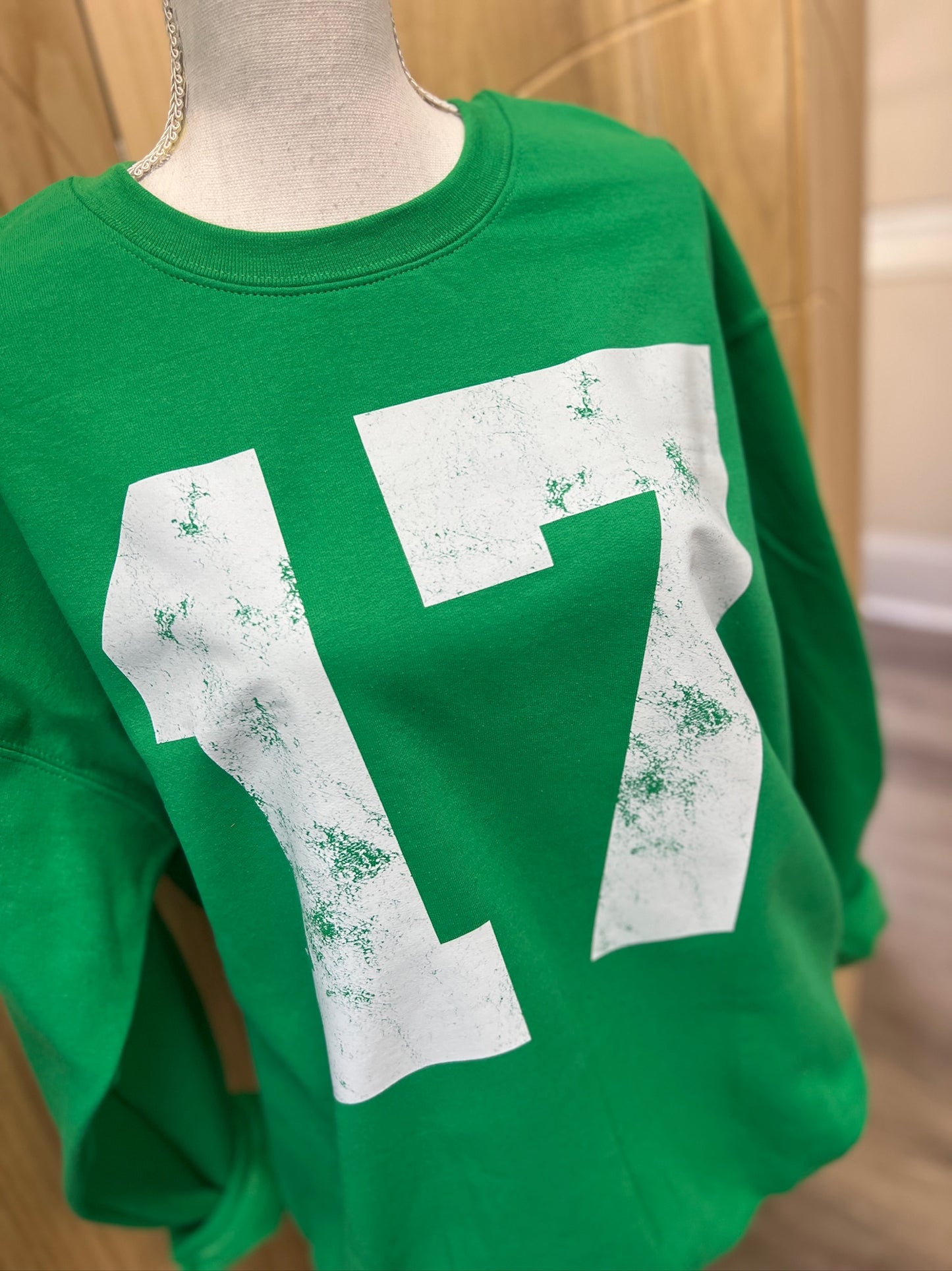 Custom Varsity Number Gildan Sweatshirt