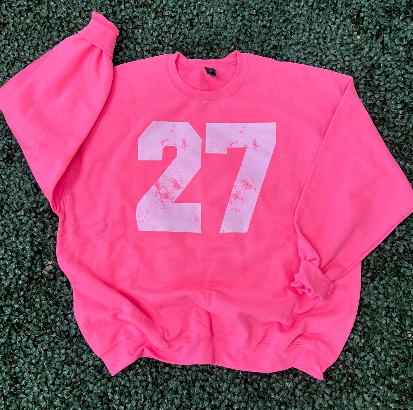 Custom Varsity Number Gildan Sweatshirt