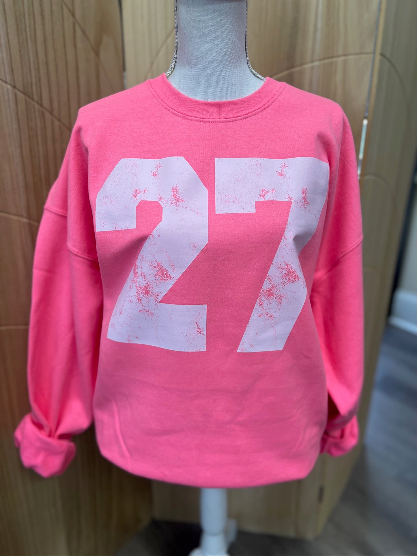 Custom Varsity Number Gildan Sweatshirt