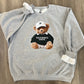 Teddy Bear School Spirit (Youth Middle) on Sport Gray