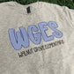 Walnut Grove Elementary Seersucker Spirit Tee - Royal Seerksucker on Gildan Softstyle Sport Gray