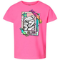 Cutie Mascot Bulldogs on Comfort Colors (Shown on Neon Pink)