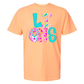 Pep Rally Riot Mascot Lions on Comfort Colors (Shown on Neon Cantaloupe)