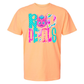 Pep Rally Riot Mascot Red Devils on Comfort Colors (Shown on Neon Cantaloupe)
