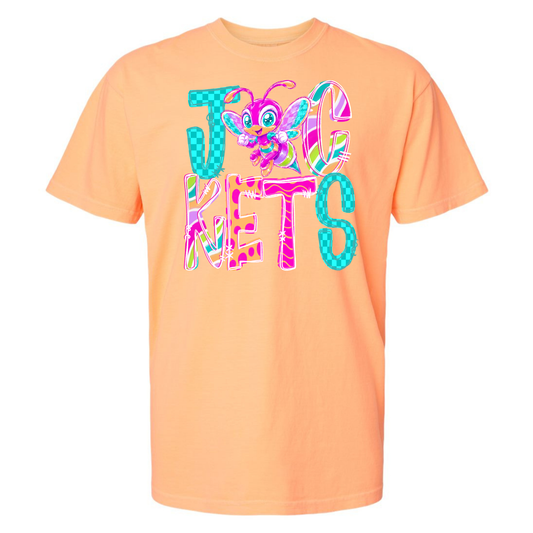 Pep Rally Riot Mascot Jackets on Comfort Colors (Shown on Neon Cantaloupe)
