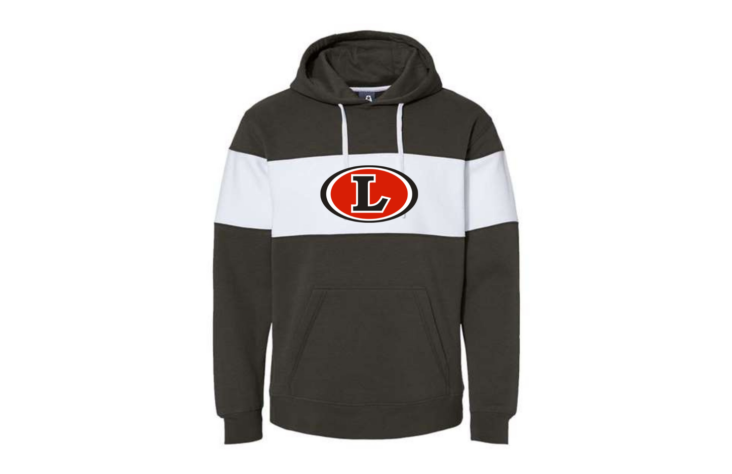 Loganville/Red Devils Colorblocked Hoodie