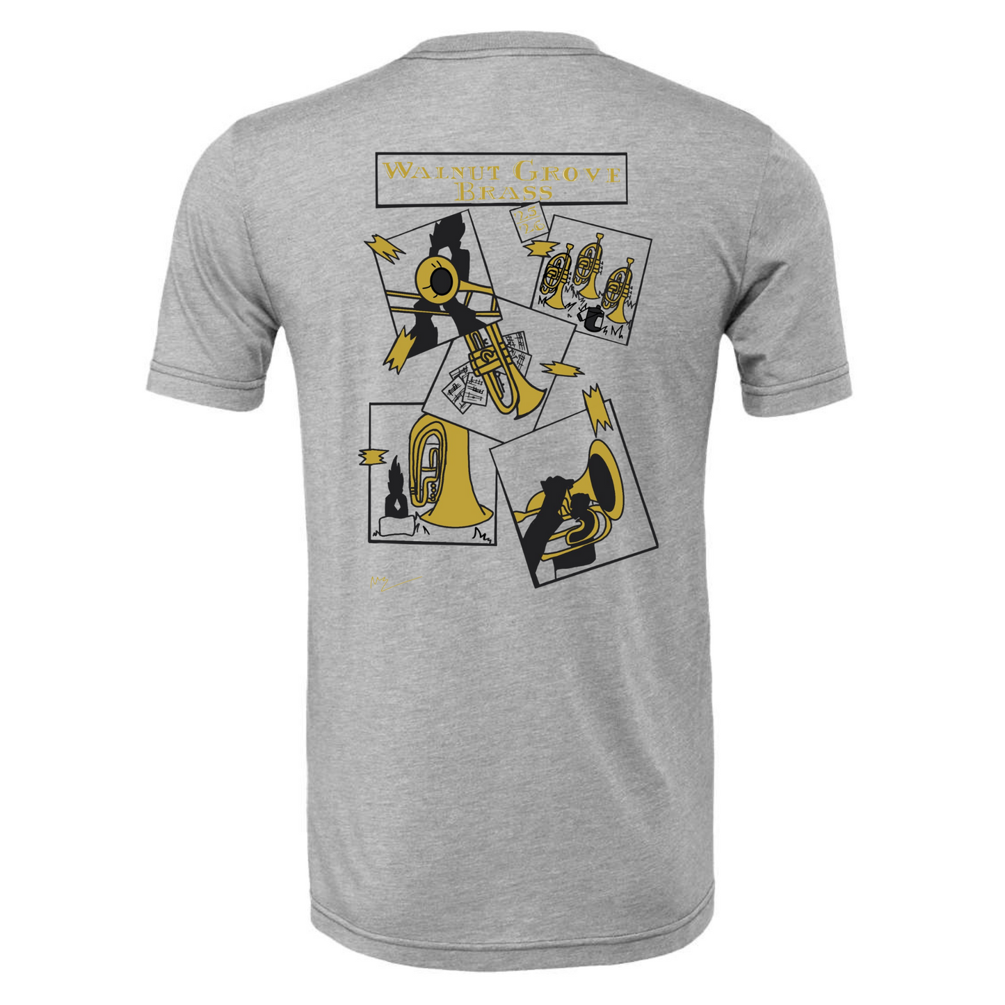 Brass Section Front/Back: WGHS 2025