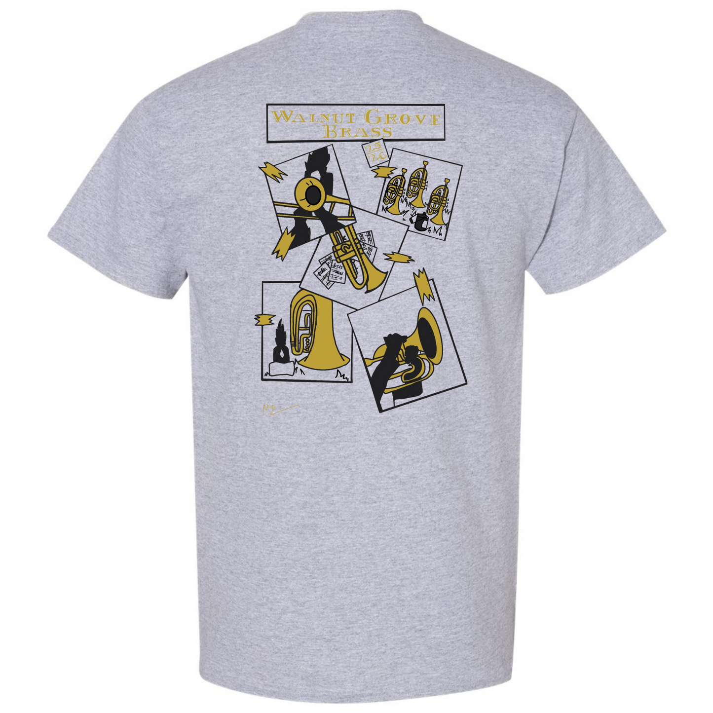Brass Section Front/Back: WGHS 2025
