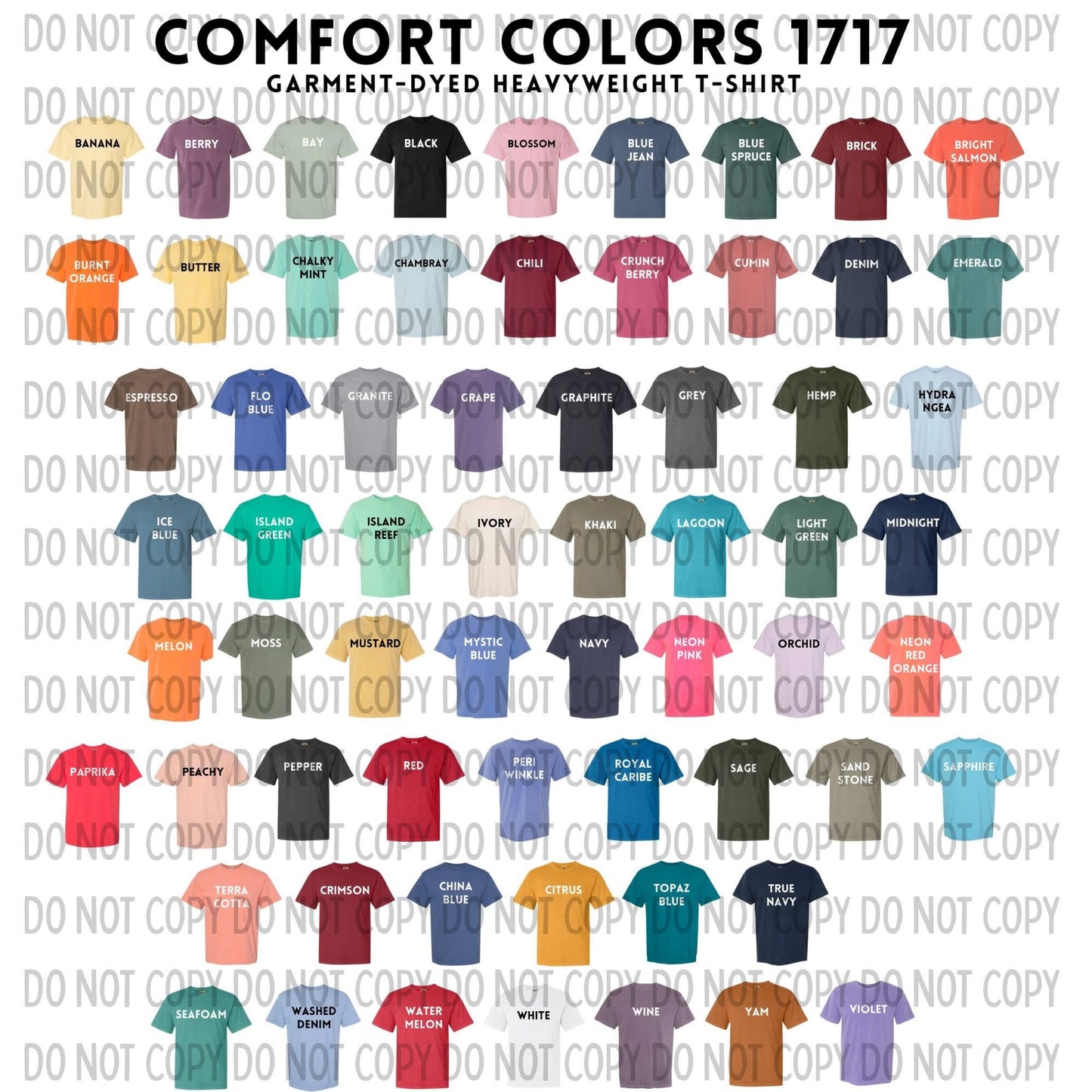 Cutie Mascot Mustangs on Comfort Colors (Shown on Butter)