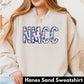 NMCC 2026: NMCC Red/Blue Patterned Letters