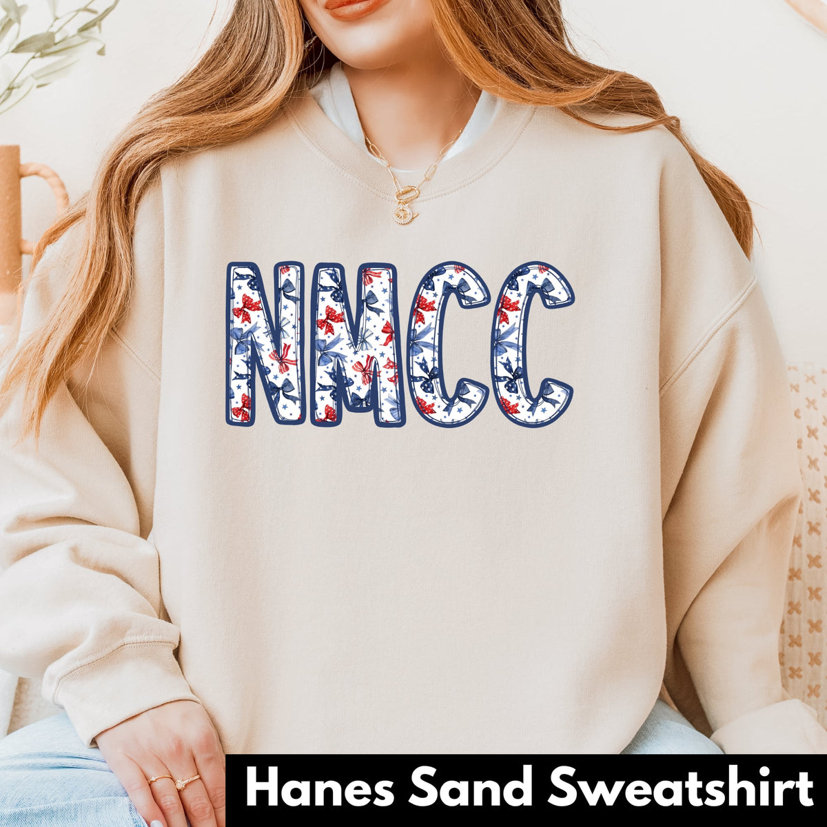 NMCC 2026: NMCC Red/Blue Patterned Letters