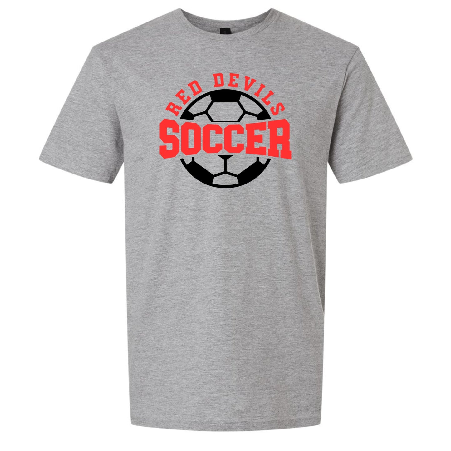 Loganville Soccer with Ball on Gildan