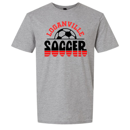 Loganville Retro Soccer on Gildan