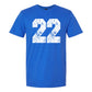 Custom Varsity Number Gildan Softstyle Tee